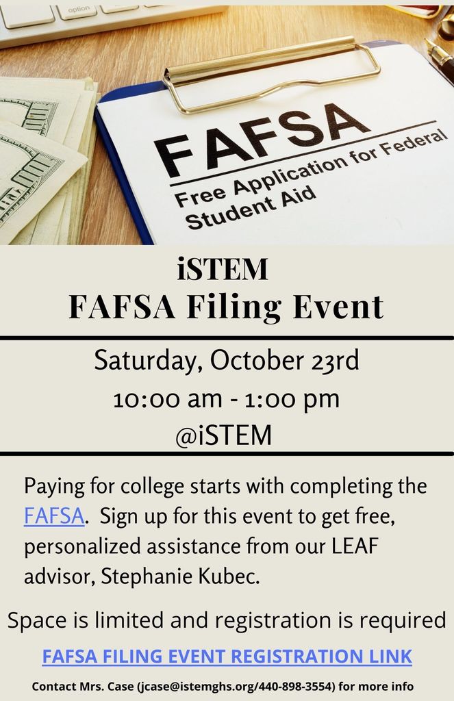 FAFSA Filing Event